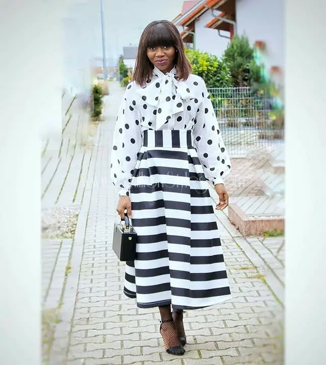 Ten Beautiful Style Inspiration On How To Wear Black And White