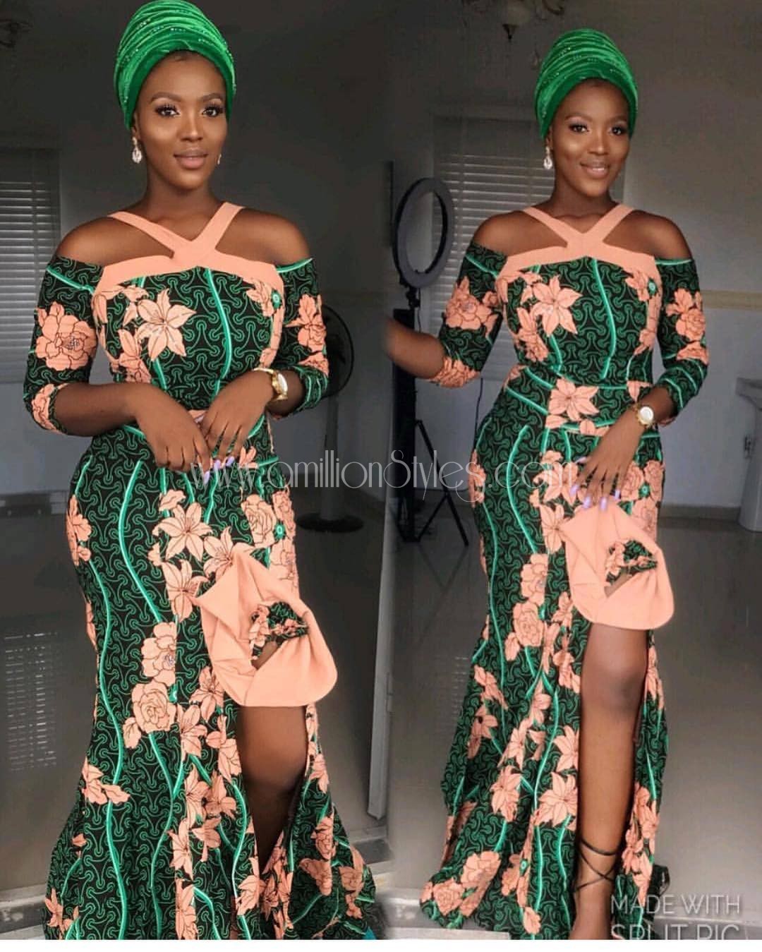 Show Off Your Style Wearing These Fabulously Unique Asoebi Styles
