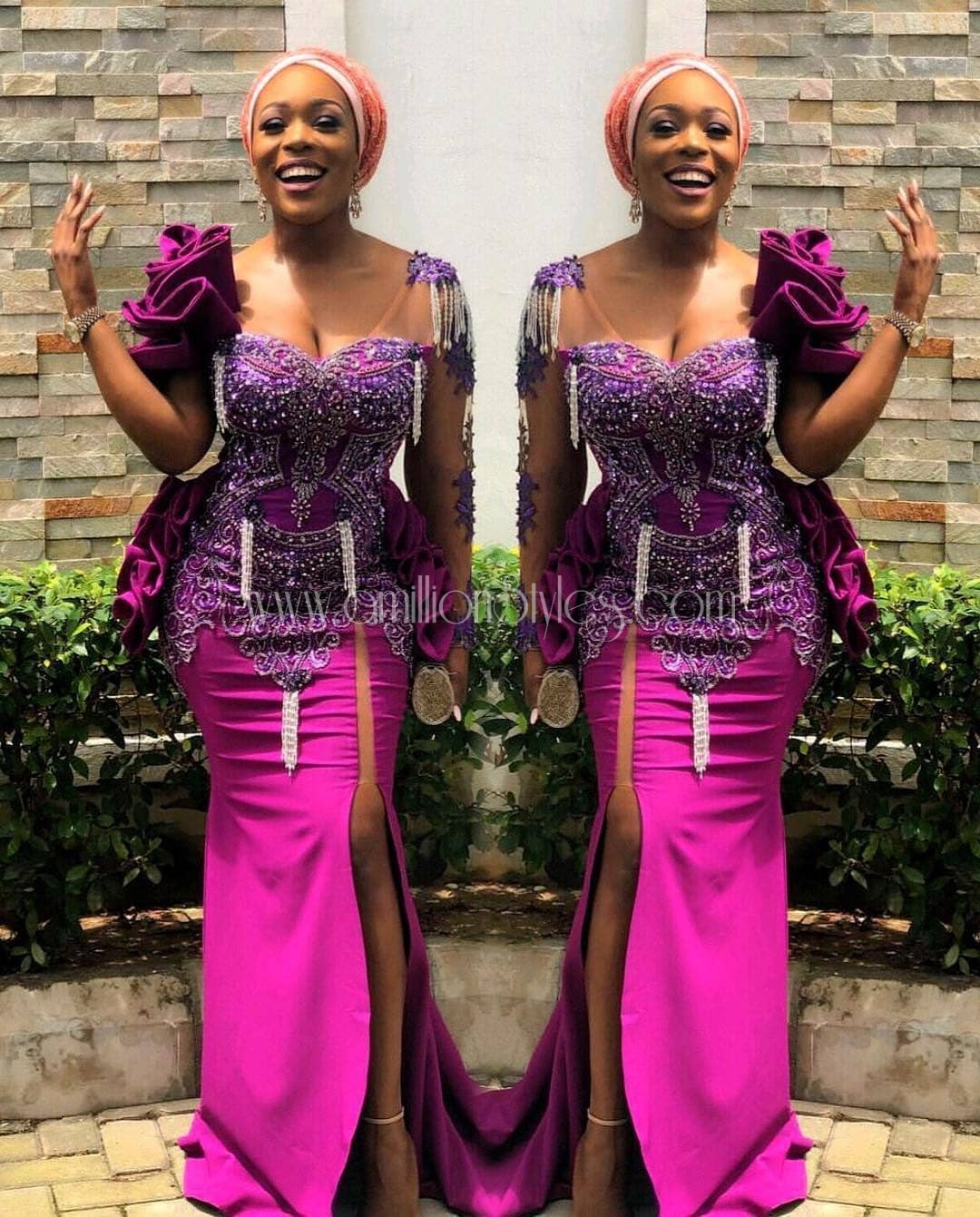 Be A Hawt Asoebi Style Lady In These Fabulous Outfits