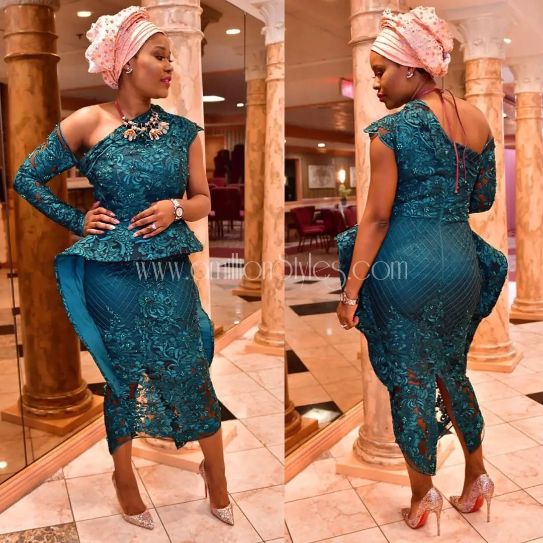 11 Lace Asoebi Outfits That Are Off The Chain!