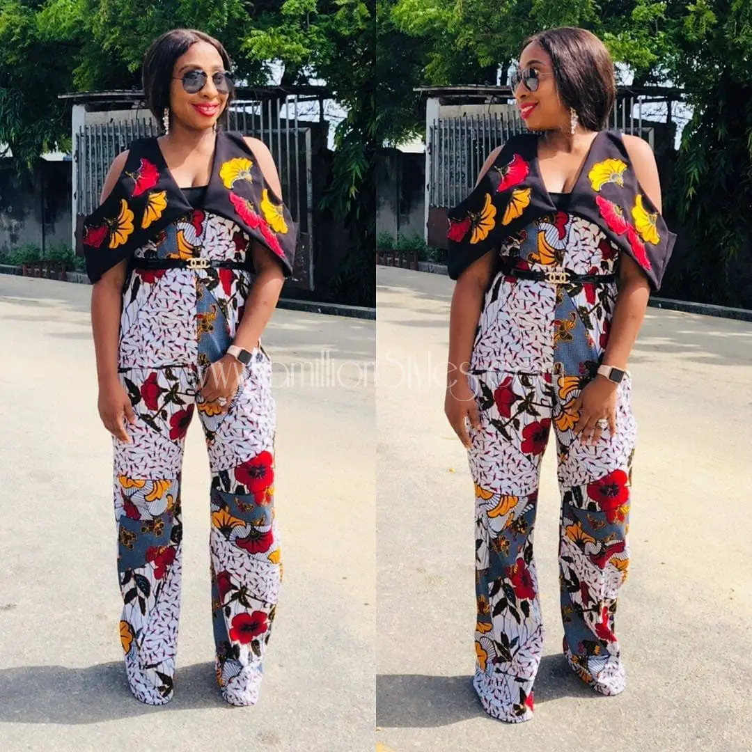 Here Are 10 Of The Best Ankara Jumpsuit Styles Out There