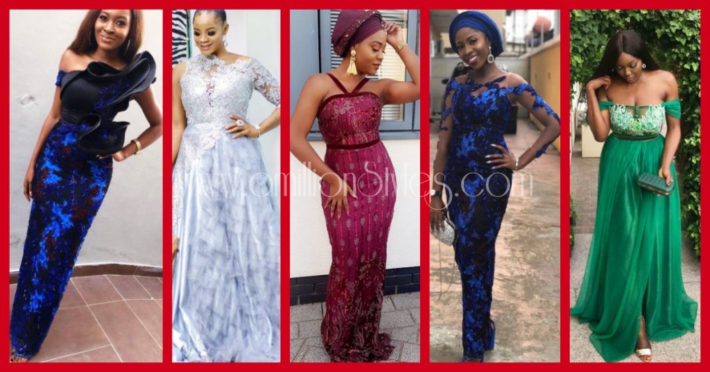 Dashing Lace Asoebi Styles We Saw Over The Weekend