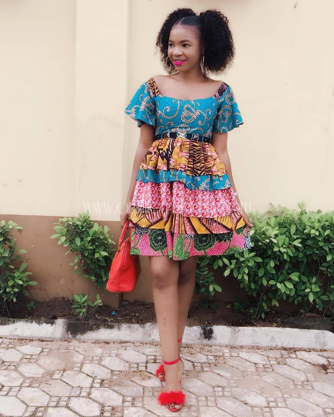 You Can't Help But Love These Fab Mix-Match Ankara Styles