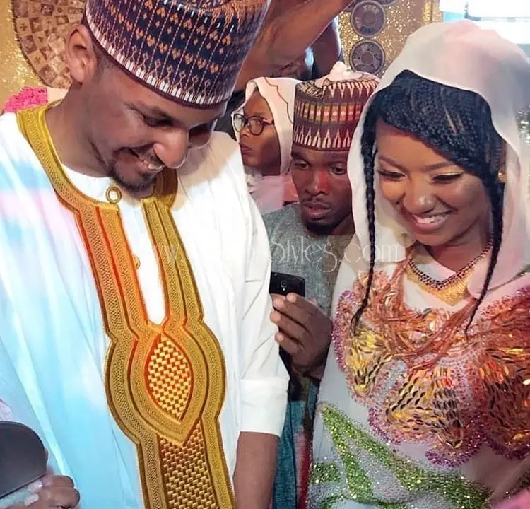 The Beautiful Hausa Wedding Ceremony Of Hauwa Indimi And Muhammed Yaradua 