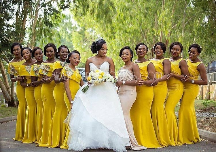 These Unique Bridesmaids Dresses Have Us Falling In Love