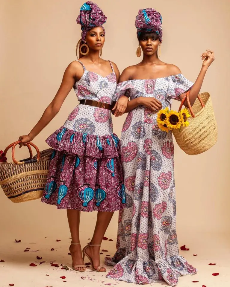 NYC Based Fashion Brand Queen E Collection Releases An Ankara SS18 Collection