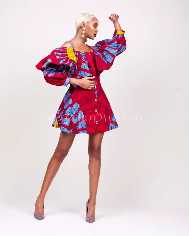 NYC Based Fashion Brand Queen E Collection Releases An Ankara SS18 Collection