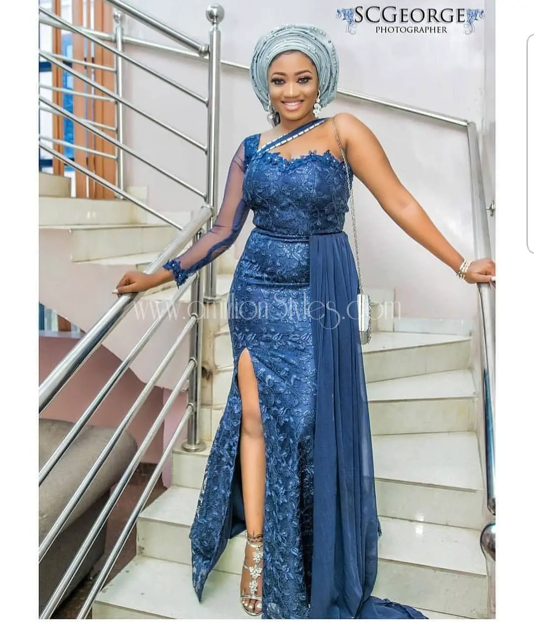 Look On Point In These 12 Lace Asoebi Styles That Show You Off.