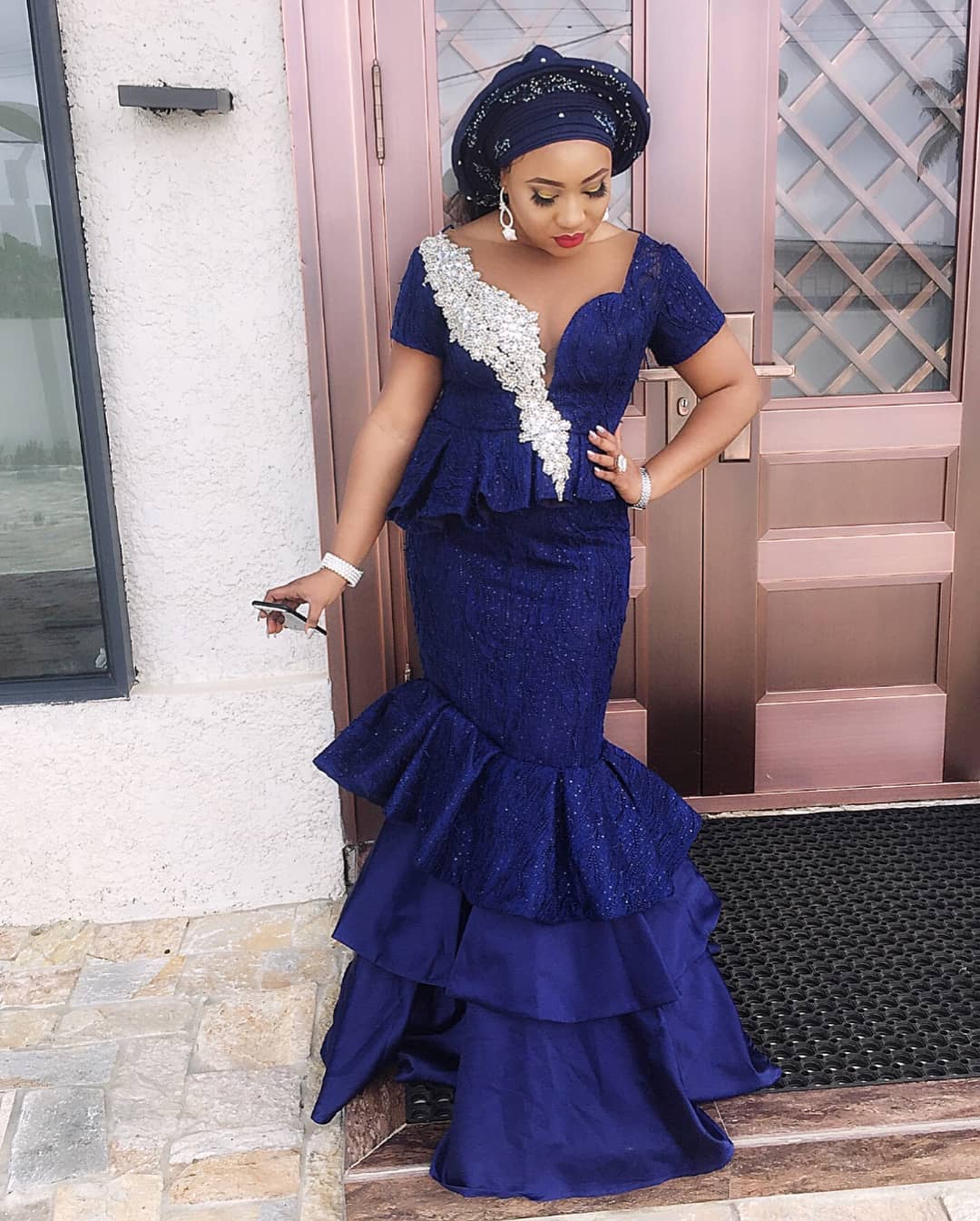Today's Funky Lace Asoebi Styles