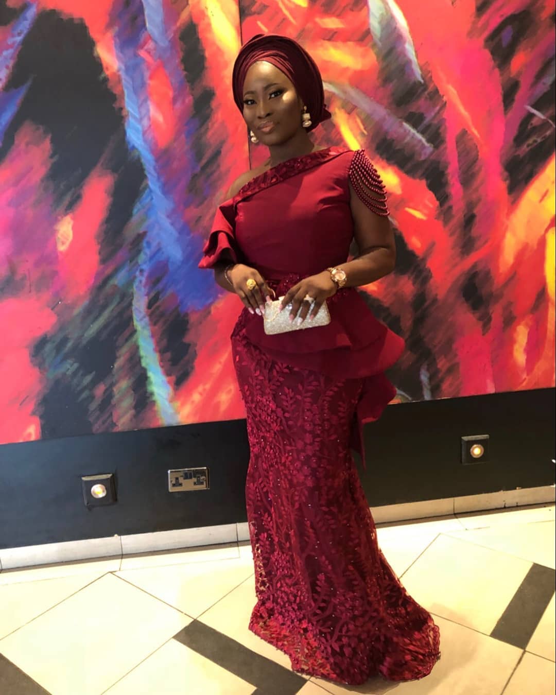 We Saw The Best Lace Asoebi Styles Off The Gram Over The Weekend