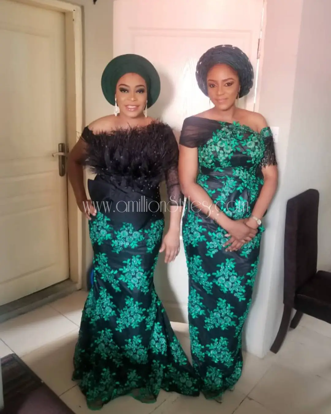 Off To An Owambe? Peek Through These 10 Asoebi Styles Real Quick!