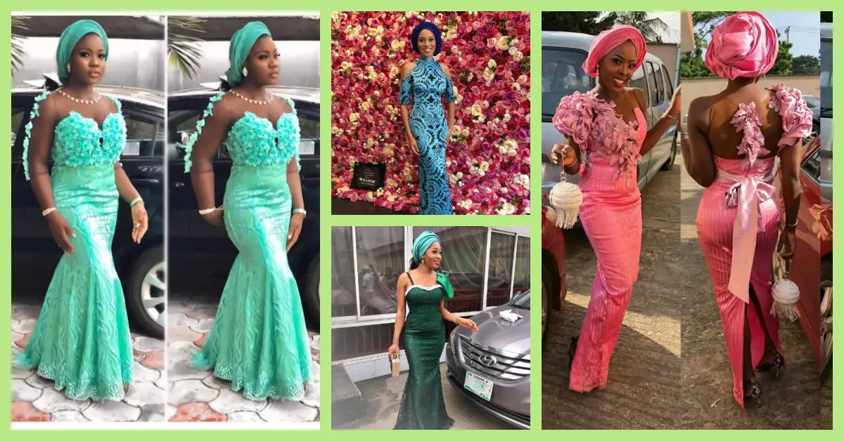 We Saw The Best Lace Asoebi Styles Off The Gram Over The Weekend