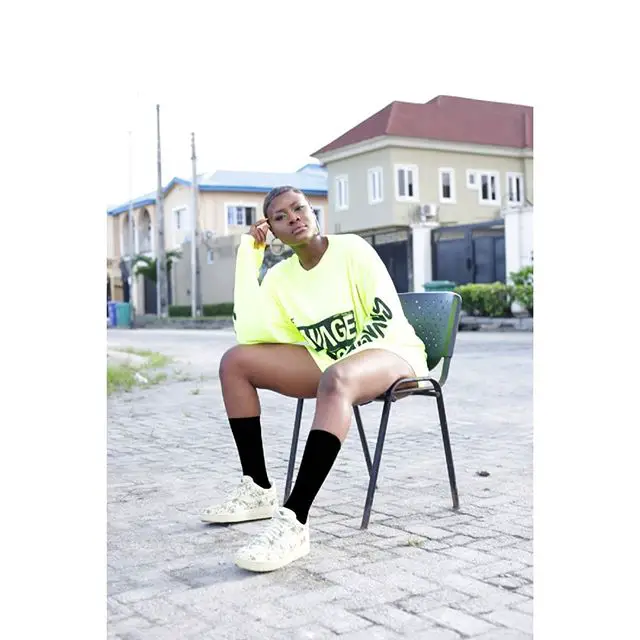 Alex Is Giving Us Weekend Outfit Inspiration In This Tiwa Savage Merch Tee