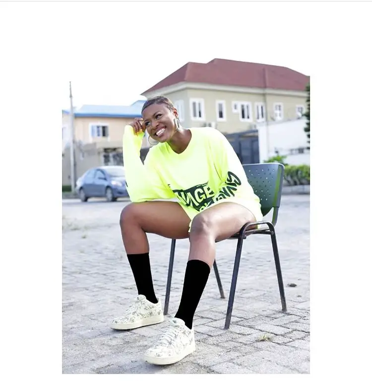 Alex Is Giving Us Weekend Outfit Inspiration In This Tiwa Savage Merch Tee