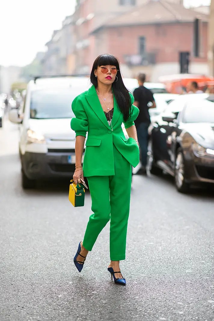 The Colorful Streetstyle Of Milan Fashion Week
