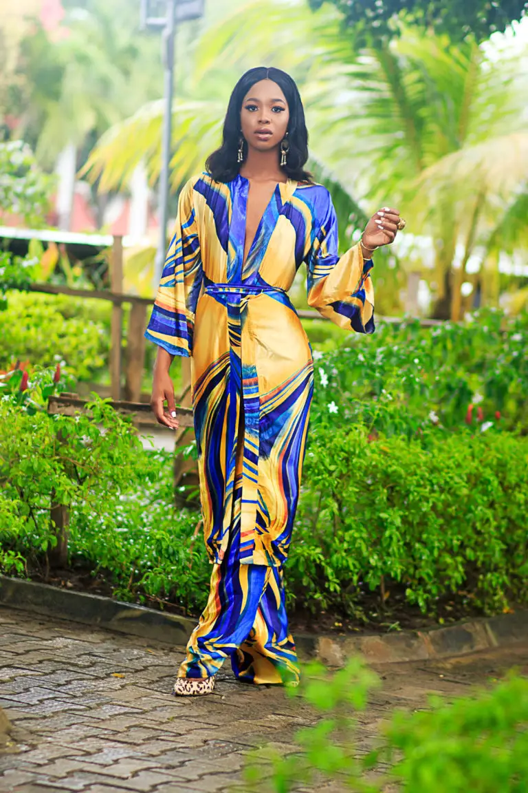 Angel Obasi Is The Muse For Fashion Brand Ochulo Latest Collection