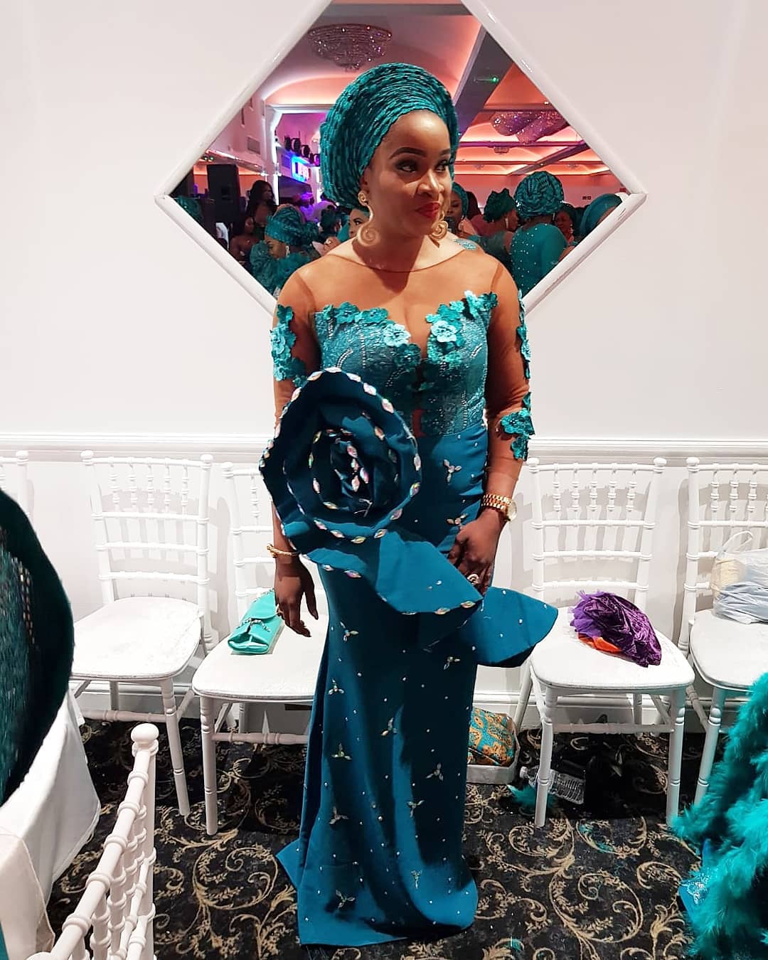 It's An Owambe Saturday, Party Hard In These Lace Asoebi Styles