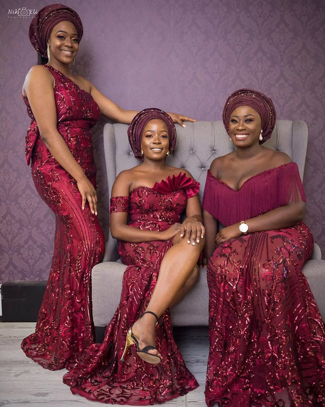 We Guarantee That You'll Find These Lace Asoebi Dresses Interesting