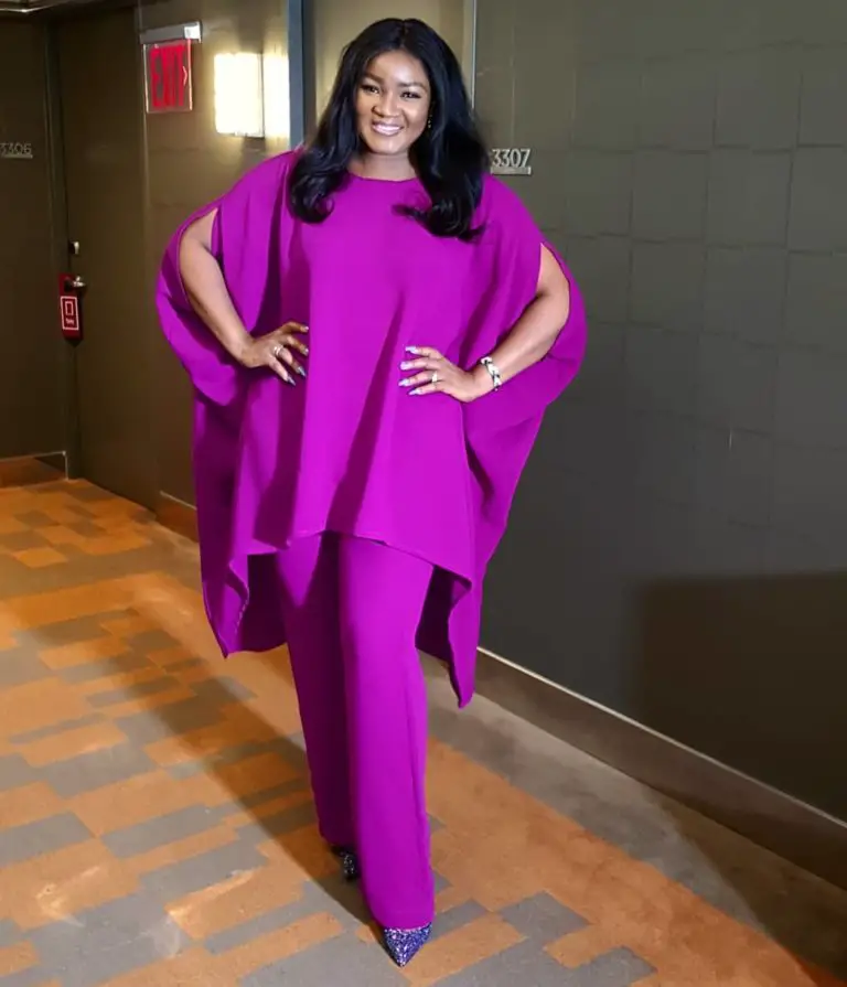 Omotola Glows In A Two Piece By Wani Fuga