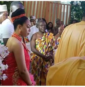 The Traditional Wedding Photos Of Sharon Oyakhilome And Philip Frimpong Is Beautiful!