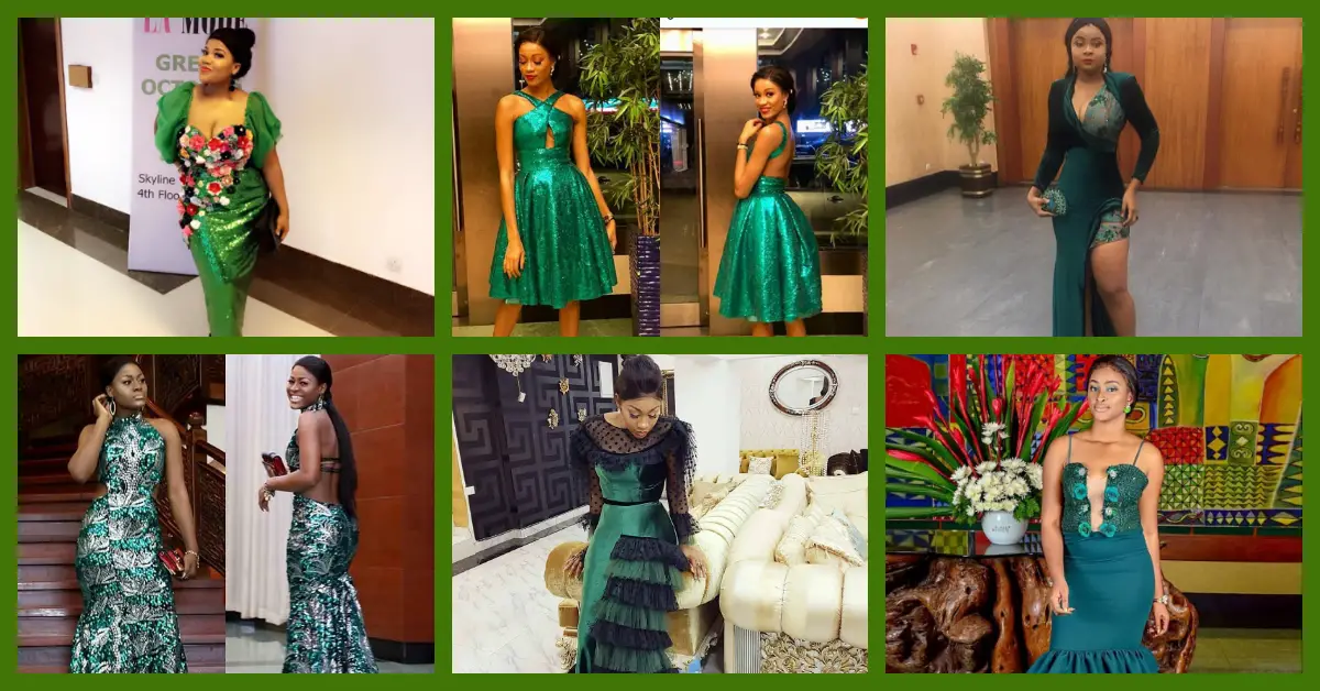 It Was Nigeria’s Independence Day; Nigerians Represented In Green Outfits