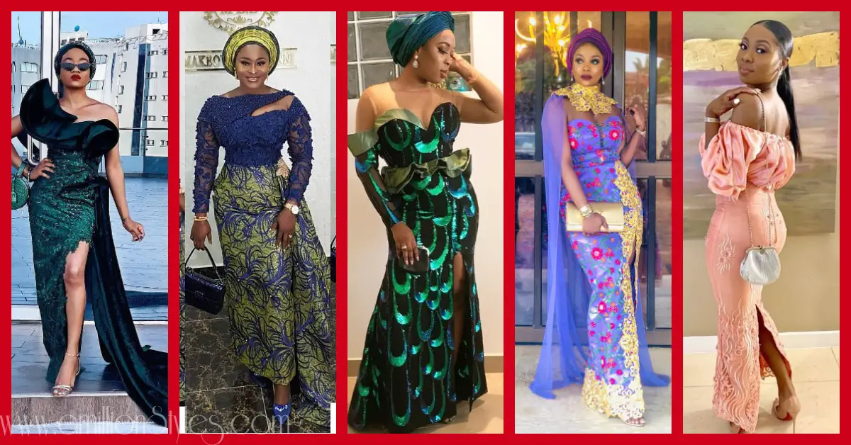 Lace Asoebi Styles Are Winners, Anyday!