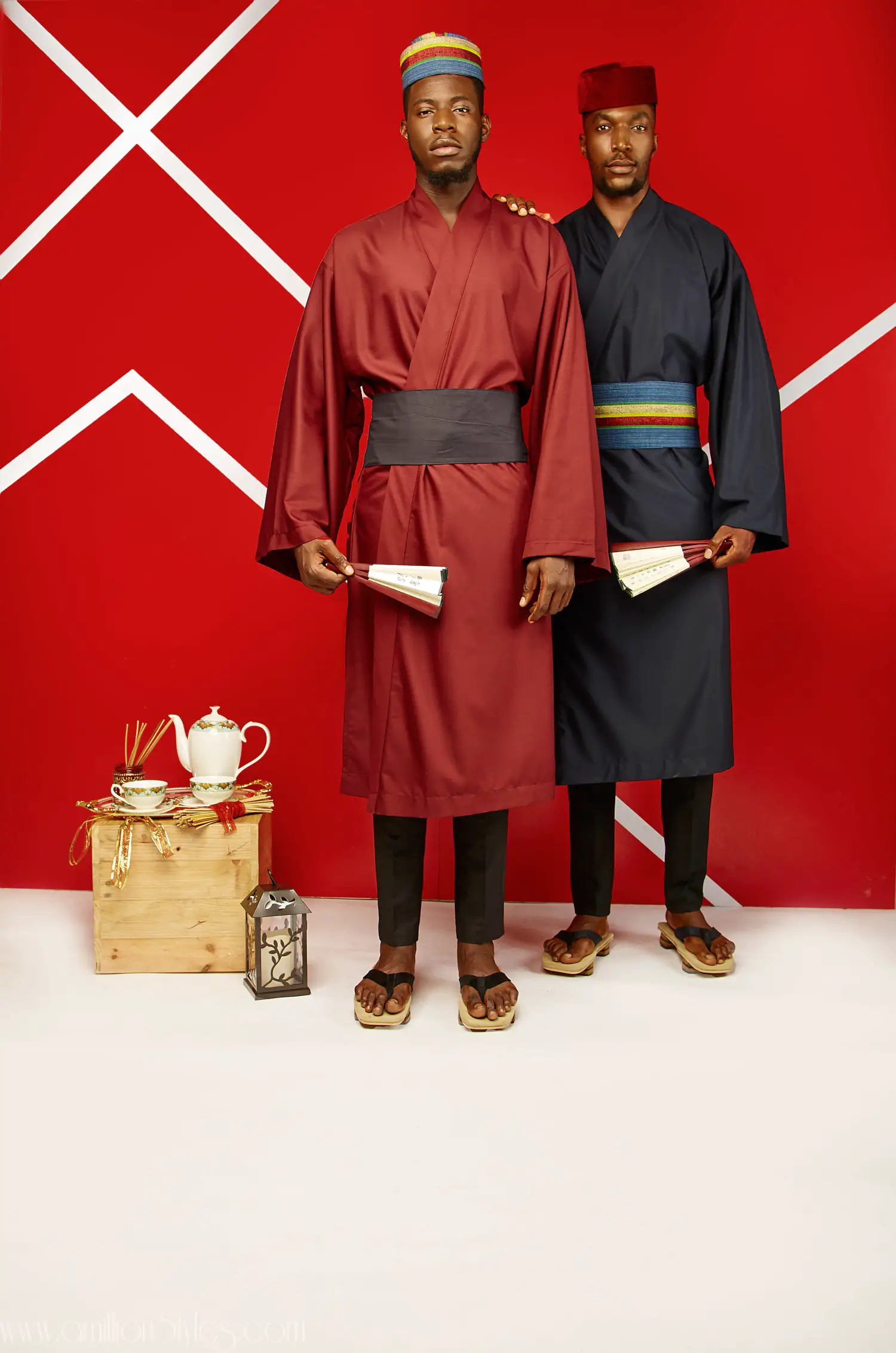 Men Fashion: Signore Fusion by Vanskere Presents “Kabuki” For Spring/Summer 2019
