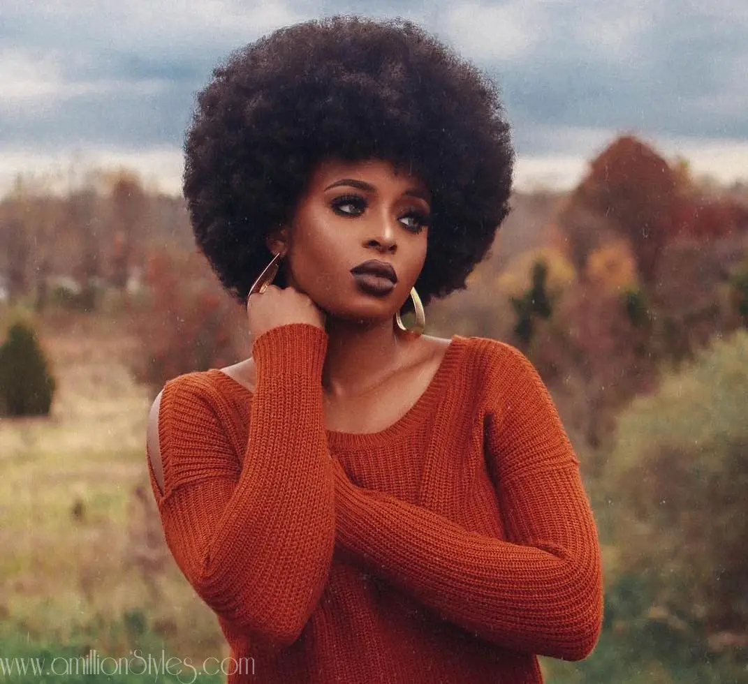 How To Achieve Beauty Blogger Ronke Raji’s Afro Style