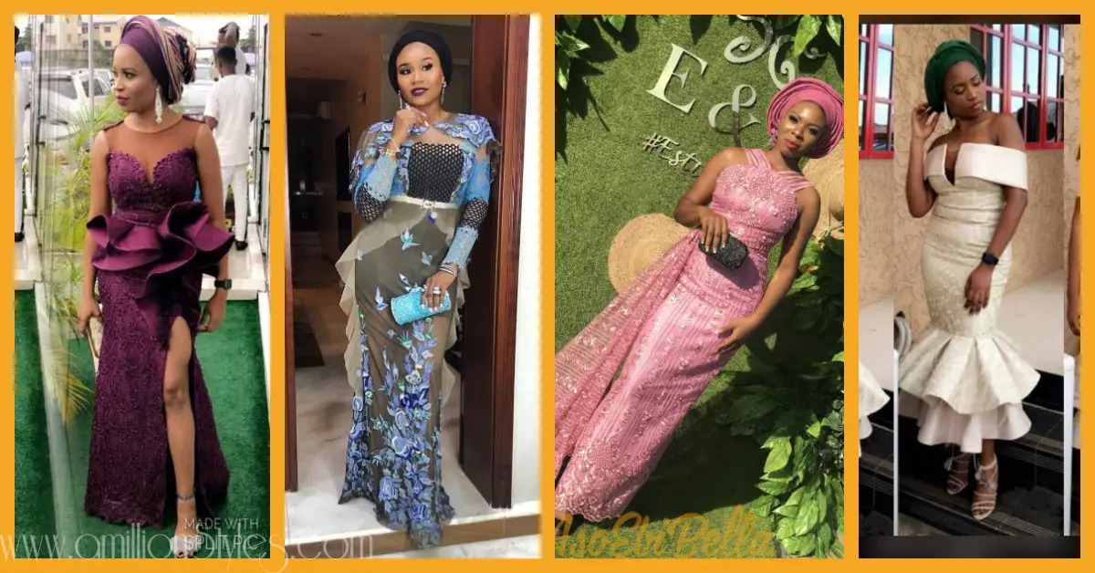 These Asoebi Lace Styles Are Without Equals