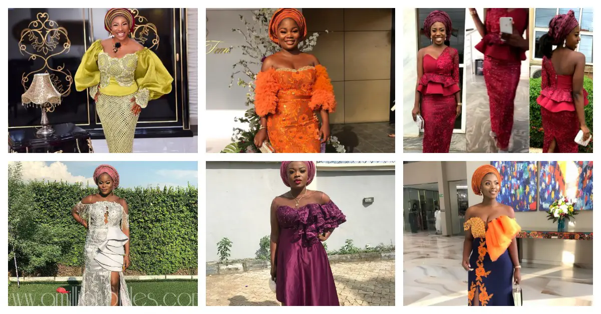 12 Spicy Lace Asoebi Styles Off The 'Gram