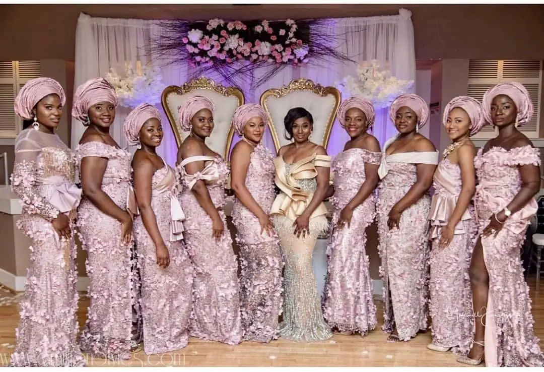 11 Brides And Their Asoebi Slay Squads