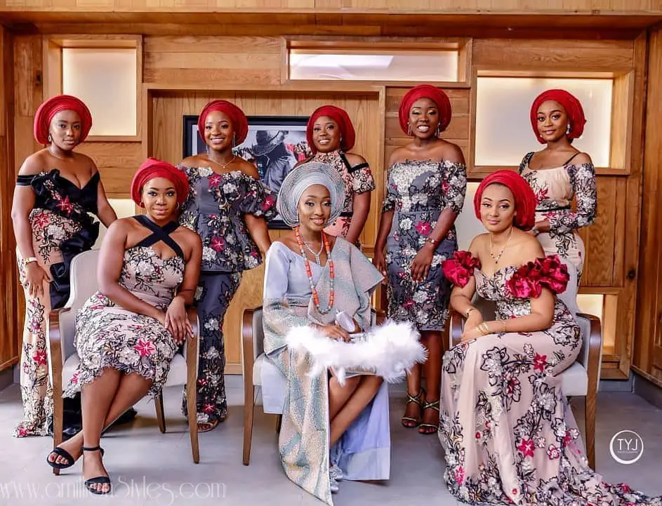 11 Brides And Their Asoebi Slay Squads