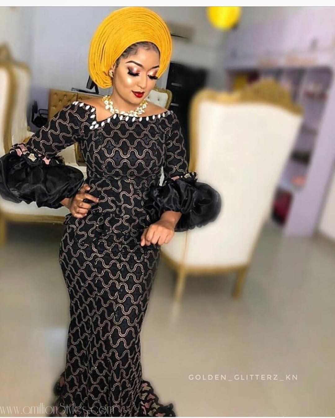 It's A Saturday And We Only Rock Lace Asoebi Styles For Owambes