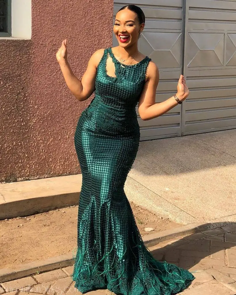 The Second Most Popular Color Of Asoebi Lace In 2018 Was Green – A ...