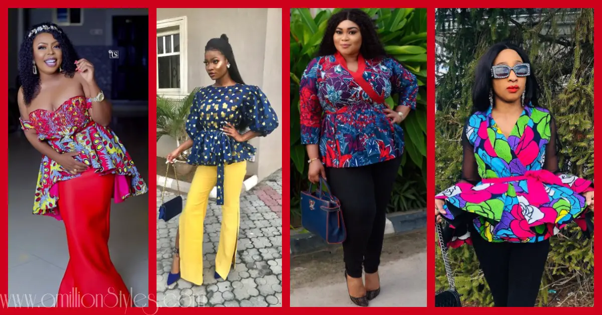 Stay Fly In These Fabulously Gorgeous Ankara Blouses