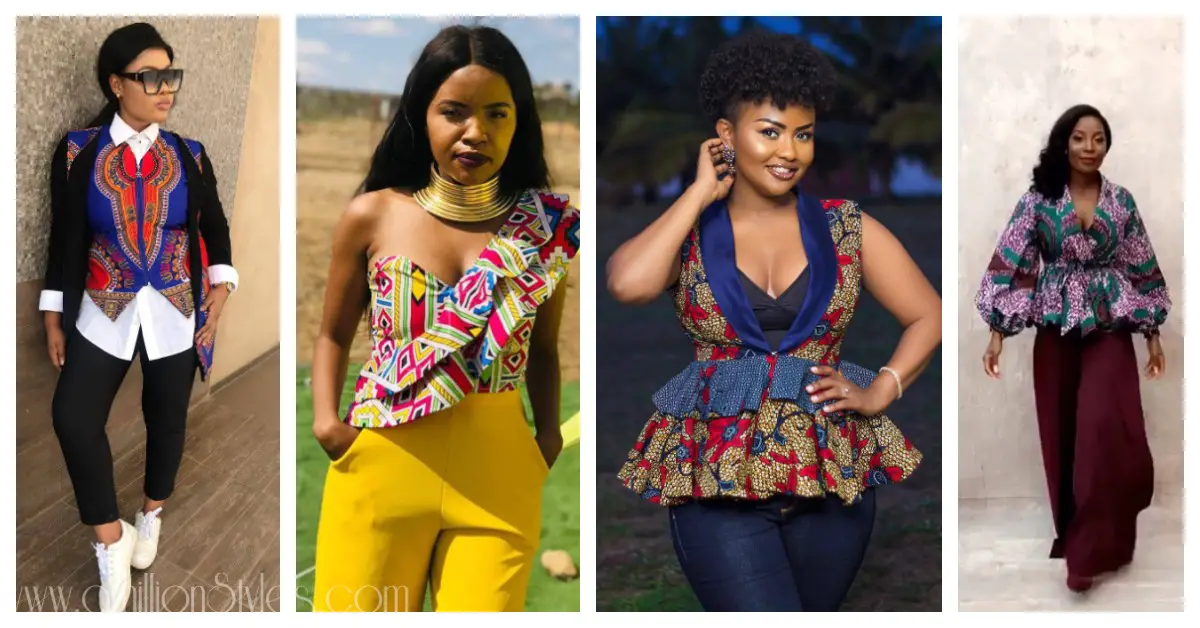 These Are Some Of The Best Ankara Blouses In Fashion