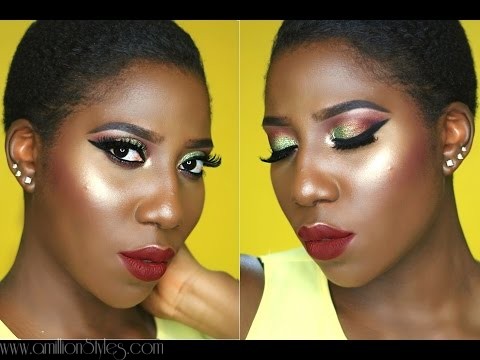 Here Is A Christmas Inspired Makeup Look To Try