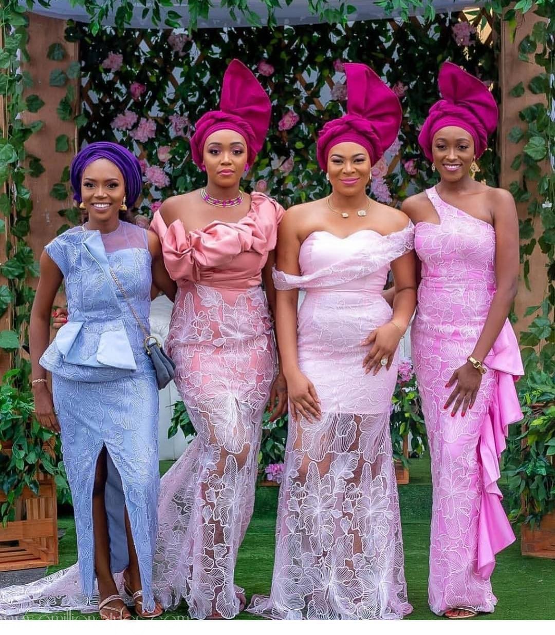 Just Because Lace Asoebi Styles Are Perfect!