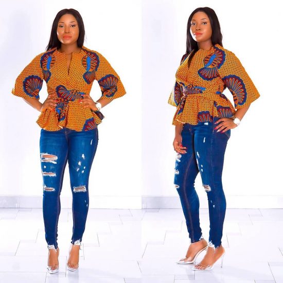 You Can Rock Any Of These Hawt Ankara Tops On A Skirt Or Trousers – A ...