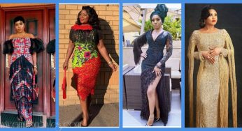 ankara style with fringe