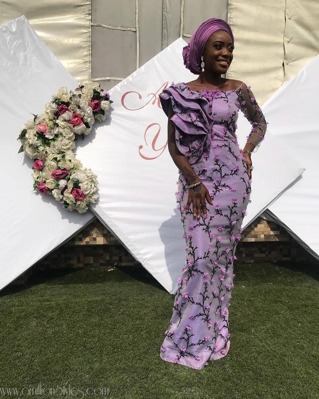 10 Befitting Lace Asoebi Styles For Weddings