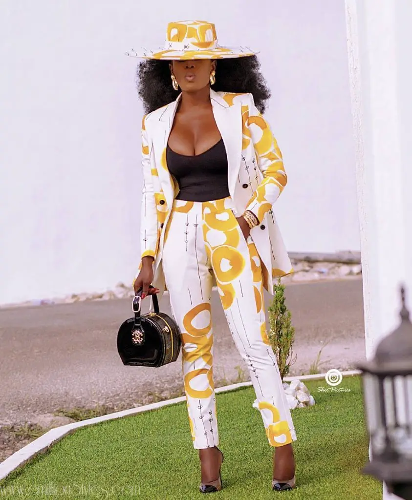 One Fabric, Three Styles: Nana Akua Addo Slays In These Pieces