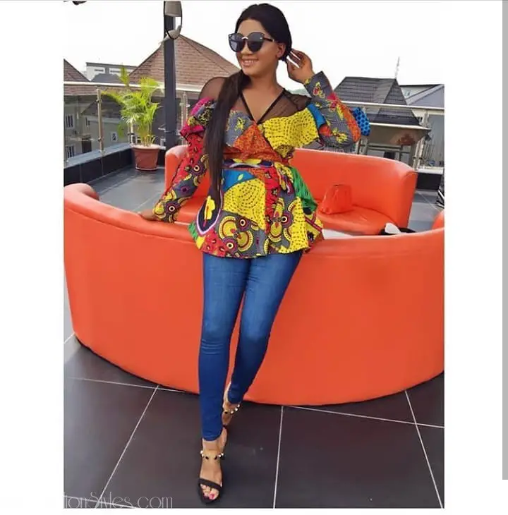 Stay Slaying In Awesome Ankara Tops A Million Styles