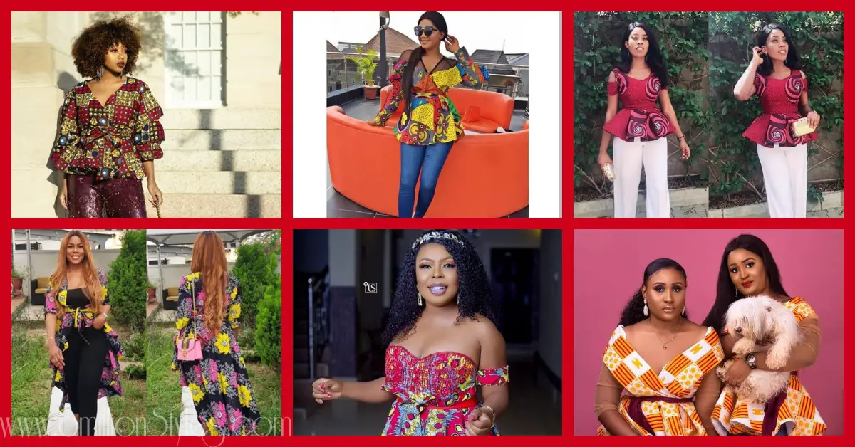 Stay Slaying In Awesome Ankara Tops