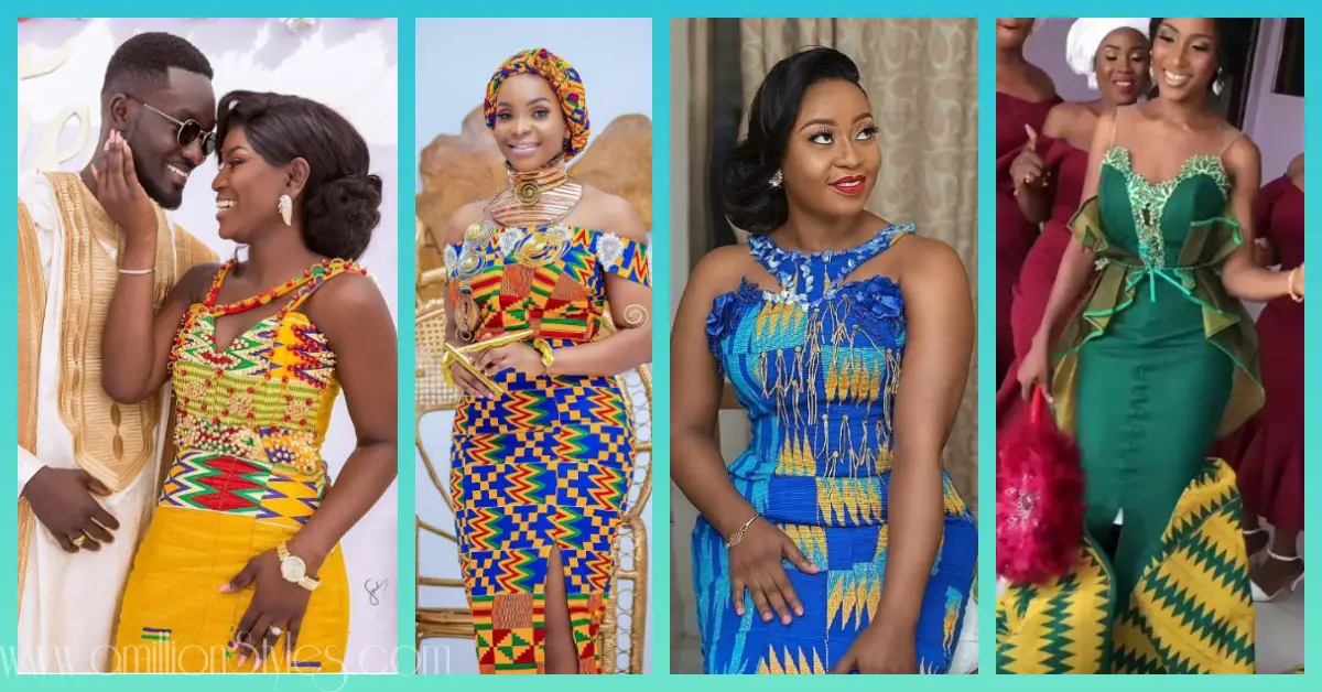 Bridal Kente Styles With Lots Of Swag!