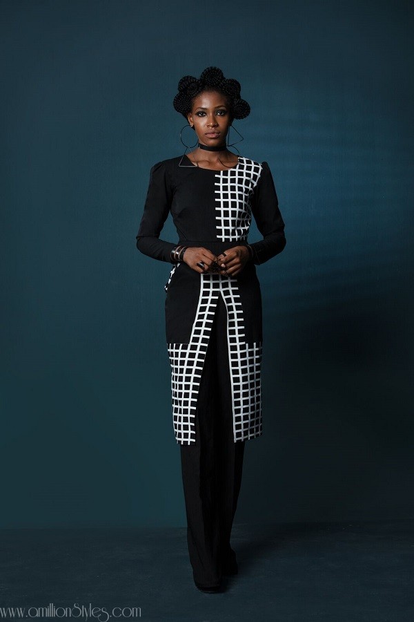 Still On The Monochrome Trend With Nigerian Fashion Label Nonnistics