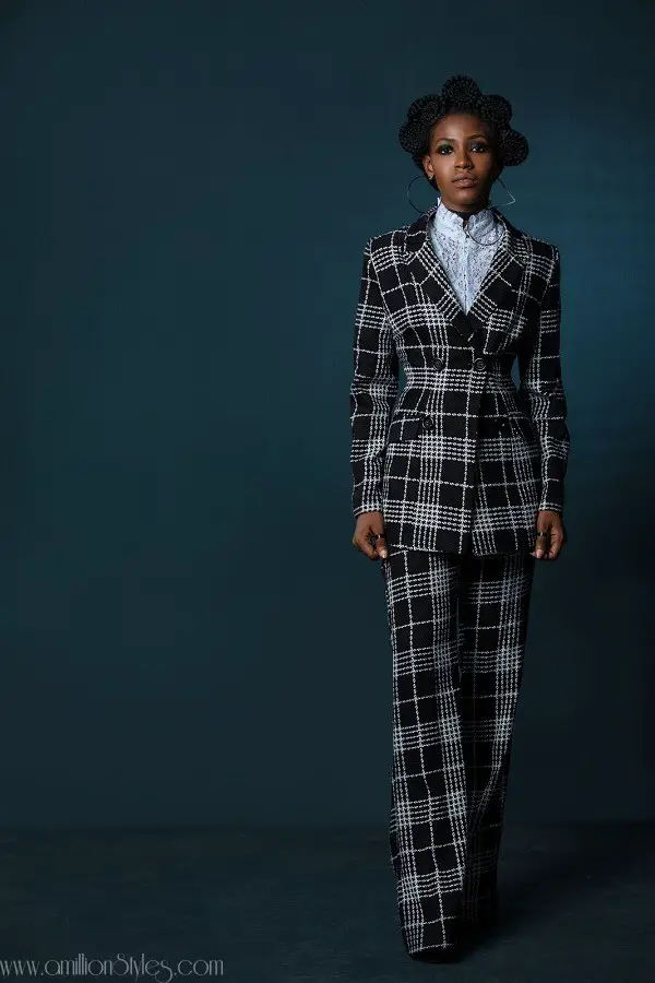 Still On The Monochrome Trend With Nigerian Fashion Label Nonnistics