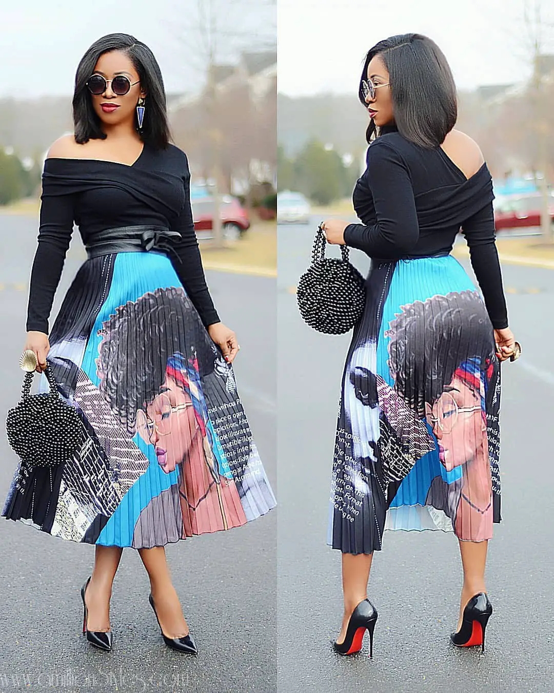 Get Inspiration On How To Style Pleated Skirts From These Fashionistas ...