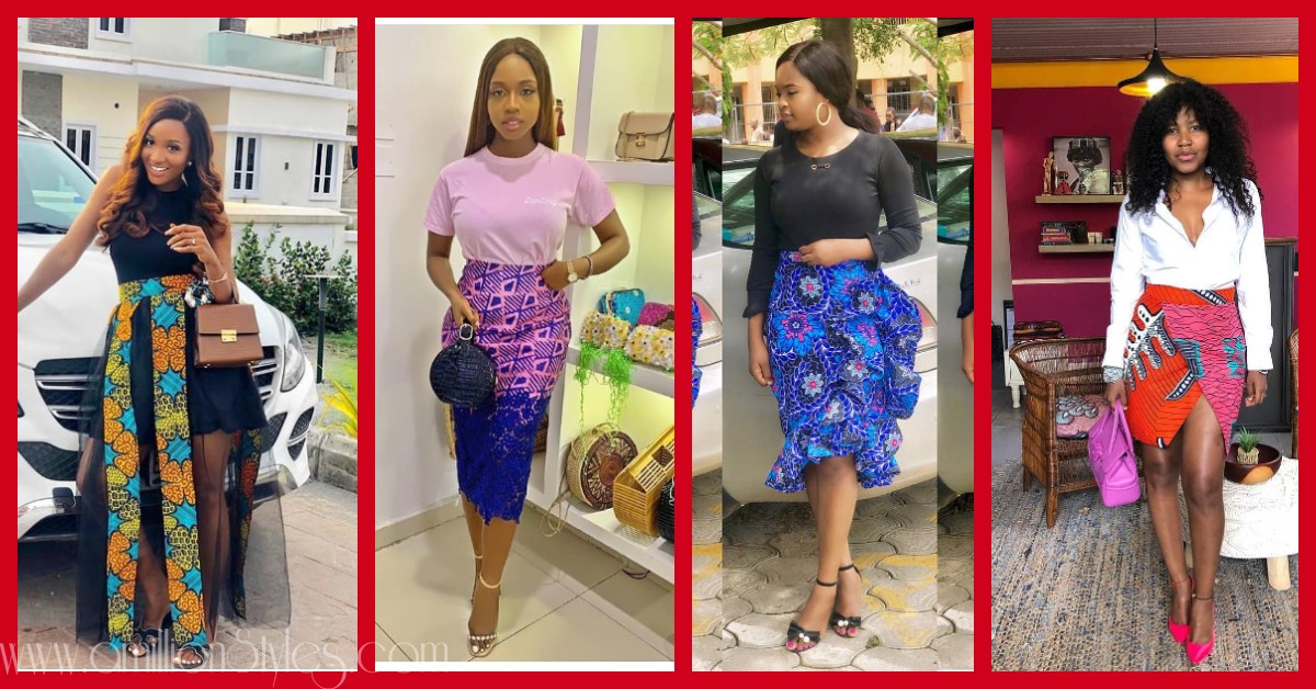 10 Fashion Forward Ankara Skirts