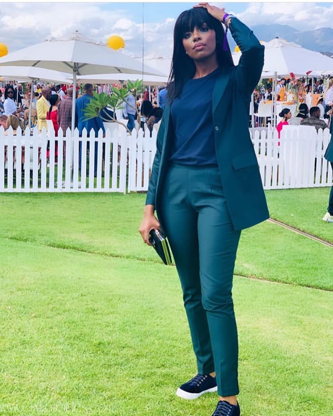 Fashionable Suits Worn By Women At The 2019 Veuve Clicquot Masters Polo